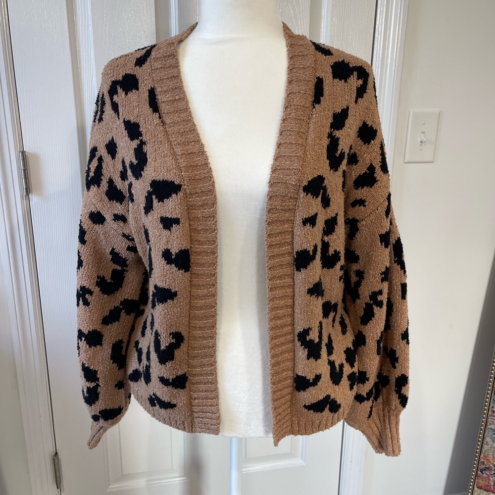 Cheetah cardigan